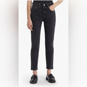 Levi’s 501 S Skinny Black Jeans, Size 30